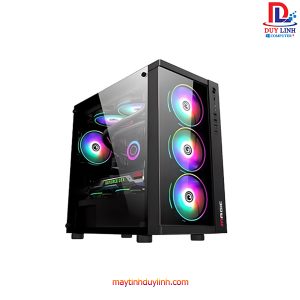 Case Magic GM-01 Đen Có Sẵn 4 Fan (Mặt Kính)
