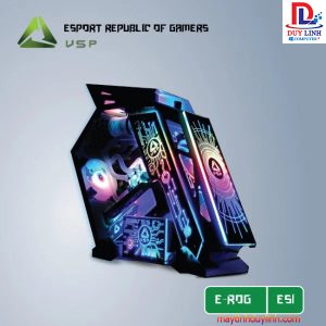 Case VSP E-ROG ES1 Gaming Đen Không Fan