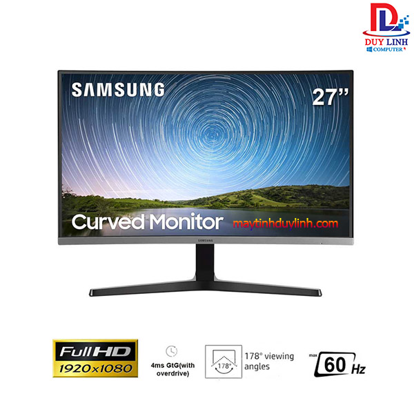 Màn Hình Samsung 27in Cong LC27R500FHEXXV VA 60Hz