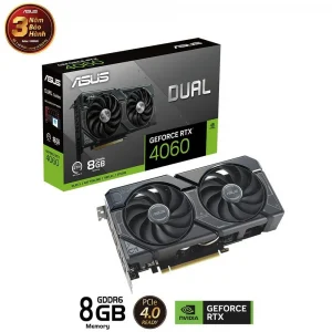 Card màn hình VGA ASUS Dual GeForce RTX 4060 8GB GDDR6