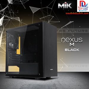 Case MIK Nexus M Đen Kính Cường Lực