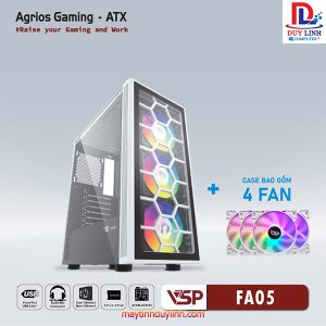 Case VSP AGRIOS Gaming FA05 Trắng