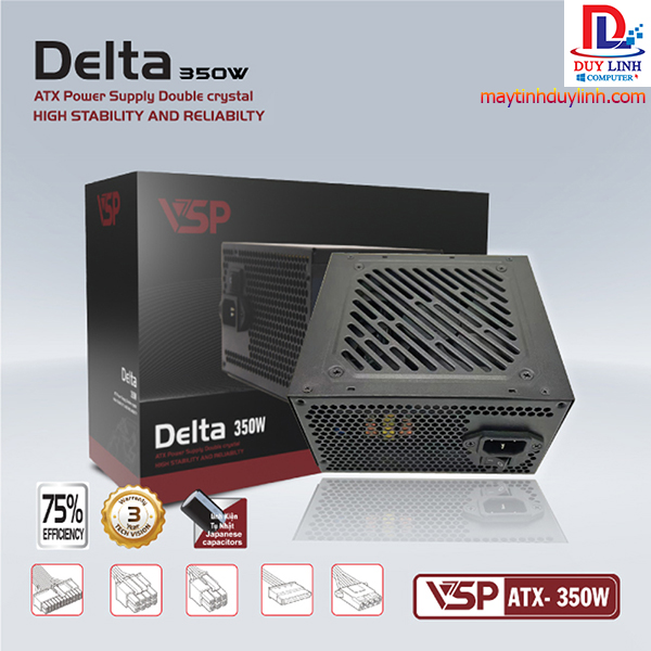 Nguồn VSP Delta ATX-350W