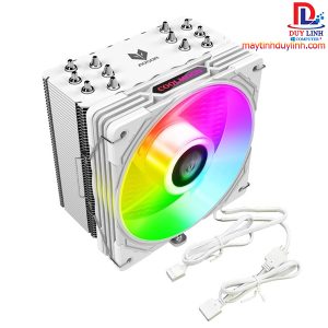 Tản Khí Fan Cpu Coolmoon AOSOR AS600 Trắng