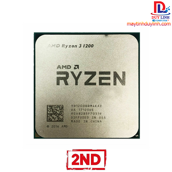 CPU 2nd AMD Ryzen 3 1200 Socket AM4