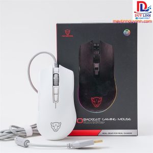 Chuột Motospeed Gaming V70 Led RGB Trắng