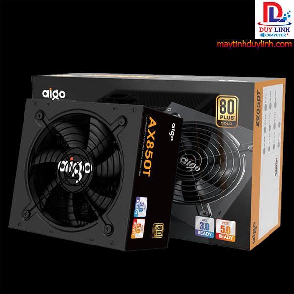 Nguồn 850w Aigo AX850T 80 Plus Bronze