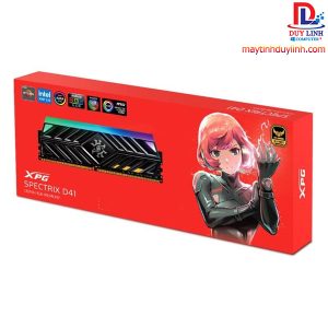 Ram Adata 8G DDR4-3200 XPG Spectrix D41 RGB Grey