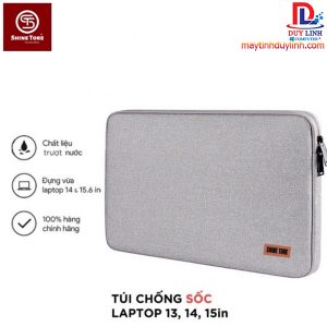 Túi chống sốc Laptop SHINE TORE 15 inch đen + xám