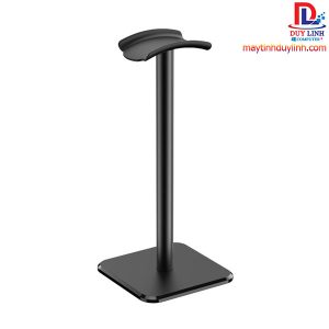 Giá treo tai nghe, giá đỡ tai nghe Headphone, thân nhôm cao cấp màu Đen