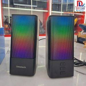 Loa vi tính 2.0 Simetech KQ - 06 USB led RGB