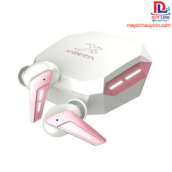 Tai nghe Xiberia W2 TWS Pink Bluetooth