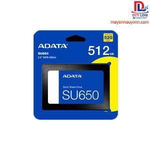 Ổ cứng SSD 512G Adata SU650 Sata III 6Gb/s