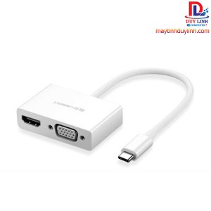 Cáp chuyển Type C Sang Vga HDMI