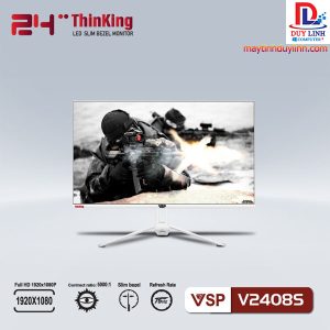 Màn Hình VSP 24in V2408S IPS 75Hz Trắng