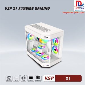 Case vsp x1 extreme gaming Trắng