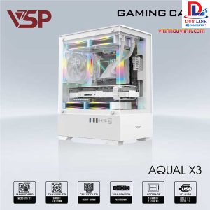 Case VSP Aqua X3 Bể cá Nhỏ Trắng