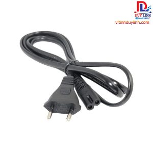 Dây Nguồn Số 8 Loại Xịn_ Dây adaptor Laptop 1.5M Trơn