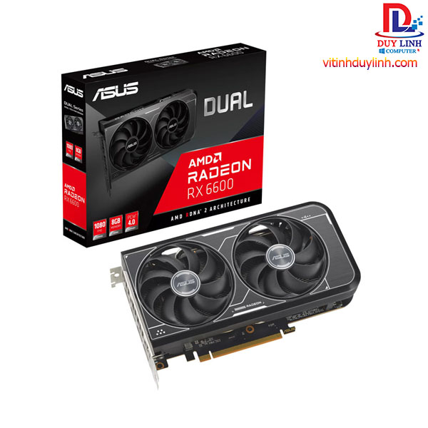 Vga Asus RX 6600 V3 8G DDR6