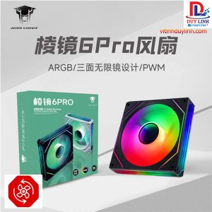 Fan Leopard 6 Pro argb đen gió ngược
