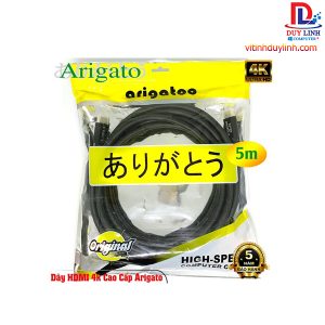 Cáp HDMI Arigato 5M đen