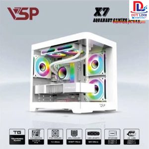 Case VSP X7 - White (Kính cong)