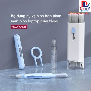 Bộ Dụng Cụ Vệ Sinh Laptop ,Máy Tính, Bàn Phím , Màn Hình , Tai Nghe Điện Thoại Nhỏ Gọn