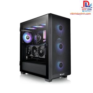 Vỏ Case Thermaltake S250 TG ARGB Mid Tower - Đen