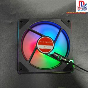 Fan Case Redmoon S1 Cắm trực tiếp Auto RGB Đen Ngược