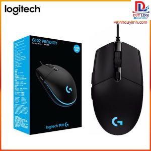 Chuột game Logitech G102 Gaming có dây . Giảm Tiếng Ồn Click Chuột