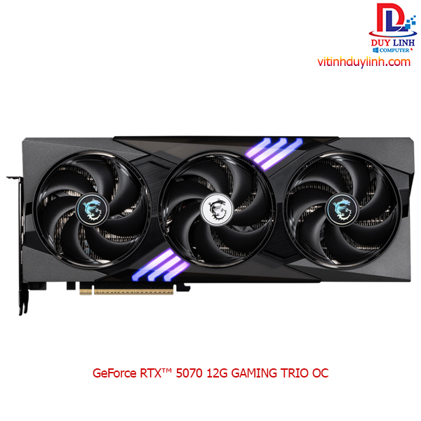 MSI GeForce RTX™ 5070 12G GAMING TRIO OC