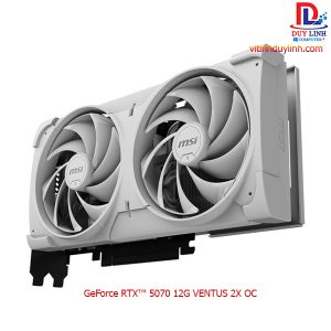 GeForce RTX™ 5070 12G VENTUS 2X OC WHITE