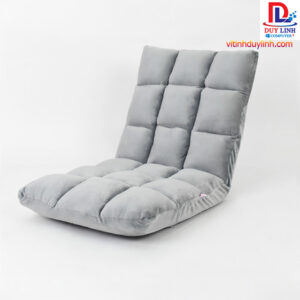 Ghế bệt tựa lưng Tatami kèm gối tựa eo - màu Xám