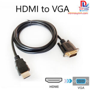 Dây Cáp chuyển HDMI sang VGA 1.8M