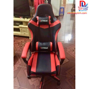 Ghế Gaming Extreme màu Đỏ Đen không gác chân OMG