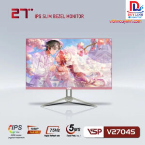Màn Hình 27in VSP V2704S Hồng IPS 75HZ