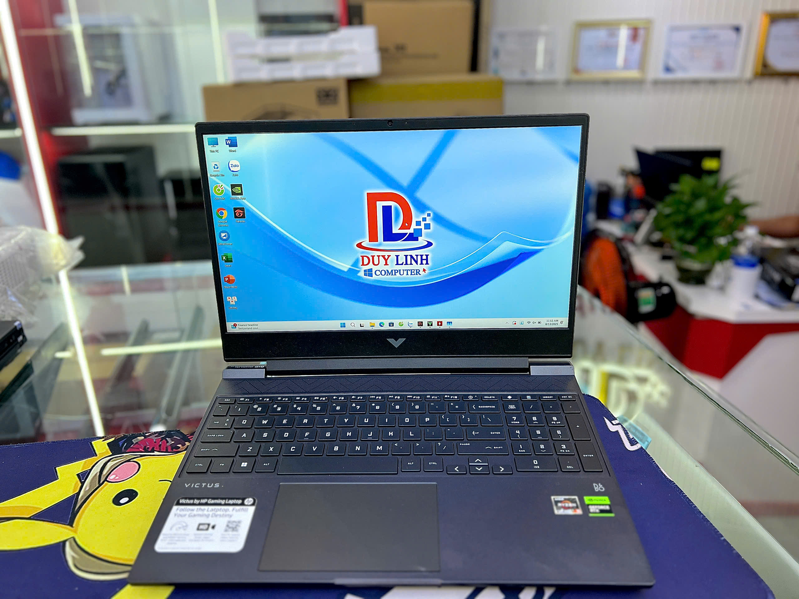 Laptop HP Victus 15-fb1013dx | Ryzen 5 7535H | RAM 16G | NVMe 512G | RTX 2050 4G | 15.6" FHD 144Hz - Ảnh 2