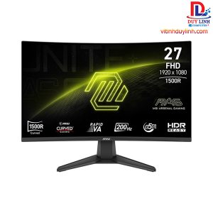 Màn Hình 27in MSI MAG 276CF E20 200HZ VA Cong