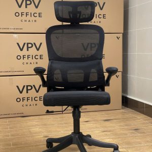 Ghế văn phòng công thái học X09 lưới full đen